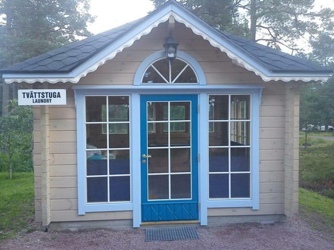 Vila Soederoe Stugby Finstrom Exteriér fotografie